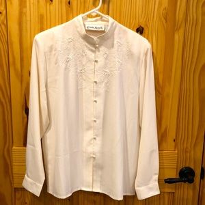 Claudia Richard Dressy Blouse